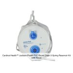Cardinal Health™ Jackson-Pratt® PVC Round Drain 3-Spring Reservoir Kit with Trocar, 400ML, 19FR