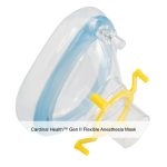Cardinal Health™ Gen II Flexible Anesthesia Mask, Toddler (Ages 3-6 years) Size 2 - NEW ITEM