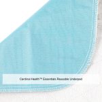 Cardinal Health™ Essentials Reusable Underpad, Ibex Quilted, Blue Backing, 44 X 52IN, Case of 10